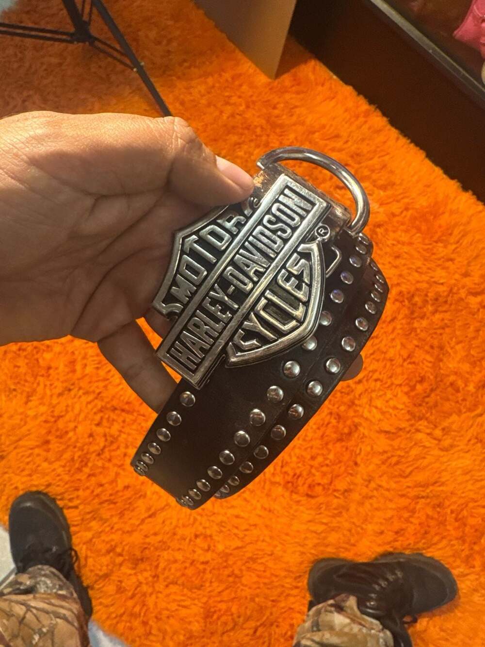 Vintage Harley-Davidson Belt
